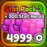 Stat Pack 3 (+300 Stat Reroll)
